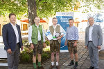 Preisträger der Kategorie Klärfacharbeiter des Jahres: v.l.n.r.: DI Johann Wiedner, Obmann Bgm. a.D Hans Weiglhofer, Karl-Heinz Schlagbauer, GF DI (FH) Andreas Felberbauer, Landesrat Seitinger © Foto Fischer / bei Quellenangabe honorarfrei Preisträger der Kategorie Klärfacharbeiter des Jahres: v.l.n.r.: DI Johann Wiedner, Obmann Bgm. a.D Hans Weiglhofer, Karl-Heinz Schlagbauer, GF DI (FH) Andreas Felberbauer, Landesrat Seitinger
