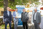 Preisträger der Kategorie Wasserversorgung: Wasserverbände Grazerfeld Südost und Umland Graz, v.l.n.r.: Obmann Anton Weber, GF Ing. Dietmar Luttenberger, Obmann Vbgm. Johann Lendl, Landesrat Johann Seitinger © Foto Fischer / bei Quellenangabe honorarfrei Preisträger der Kategorie Wasserversorgung: Wasserverbände Grazerfeld Südost und Umland Graz, v.l.n.r.: Obmann Anton Weber, GF Ing. Dietmar Luttenberger, Obmann Vbgm. Johann Lendl, Landesrat Johann Seitinger